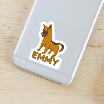 Sticker Emmy Sheperd Dog Notebook Sticker Emmy Sheperd Dog Gift package Image