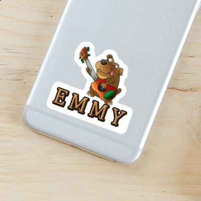 Sticker Emmy Guitar Dog Sticker Emmy Guitar Dog Image