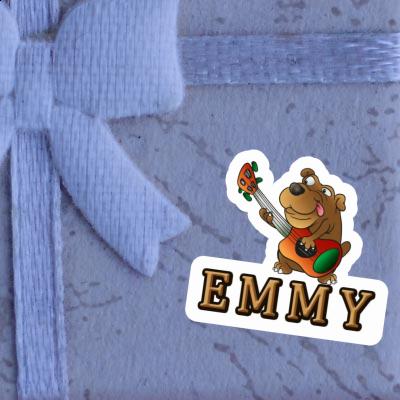 Sticker Emmy Guitar Dog Notebook Sticker Emmy Guitar Dog Notebook Image