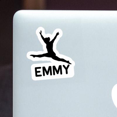 Sticker Gymnast Emmy Notebook Sticker Gymnast Emmy Gift package Image