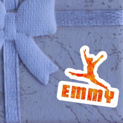 Emmy Sticker Gymnast Notebook Emmy Sticker Gymnast Gift package Image