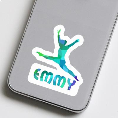 Sticker Emmy Gymnast Notebook Sticker Emmy Gymnast Gift package Image