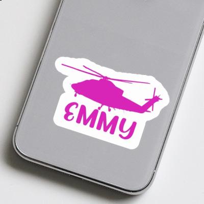 Sticker Helicopter Emmy Notebook Sticker Helicopter Emmy Gift package Image