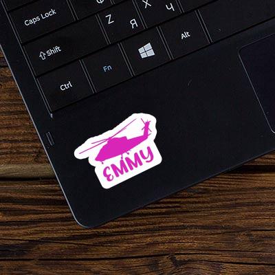 Sticker Helicopter Emmy Notebook Sticker Helicopter Emmy Notebook Image