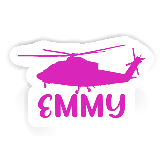 Sticker Helicopter Emmy Sticker Helicopter Emmy Image