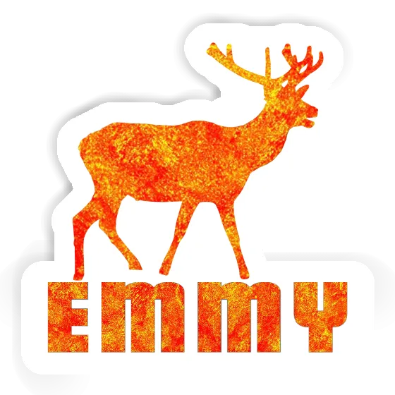 Cerf Autocollant Emmy Cerf Autocollant Emmy Image