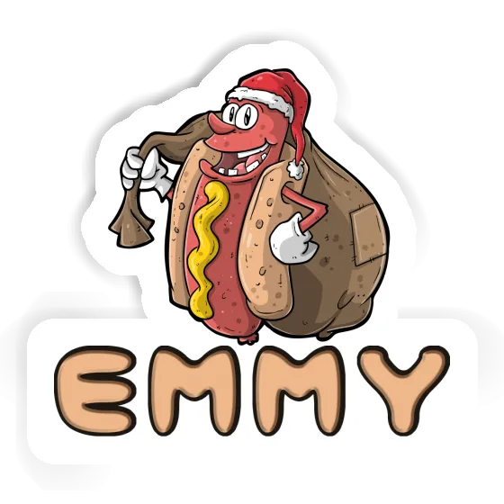 Emmy Aufkleber Weihnachts-Hotdog Notebook Emmy Aufkleber Weihnachts-Hotdog Notebook Image