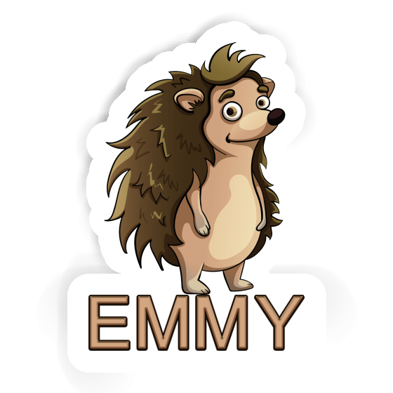 Emmy Sticker Standing Hedgehog Notebook Emmy Sticker Standing Hedgehog Gift package Image