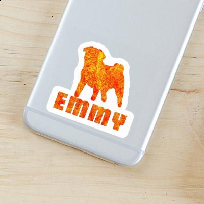 Mops Aufkleber Emmy Notebook Mops Aufkleber Emmy Gift package Image