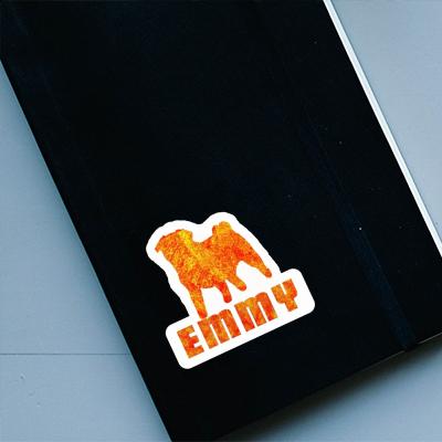 Mops Aufkleber Emmy Notebook Mops Aufkleber Emmy Gift package Image