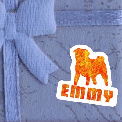 Mops Aufkleber Emmy Notebook Mops Aufkleber Emmy Notebook Image