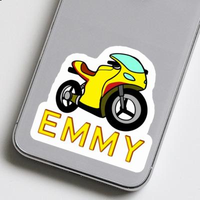 Emmy Sticker Motorrad Laptop Image