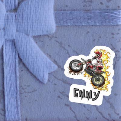 Dirt Biker Sticker Emmy Notebook Dirt Biker Sticker Emmy Notebook Image