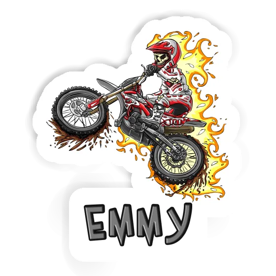 Dirt Biker Sticker Emmy Laptop Dirt Biker Sticker Emmy Laptop Image