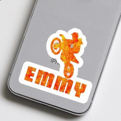 Sticker Emmy Motocross-Fahrer Notebook Sticker Emmy Motocross-Fahrer Gift package Image