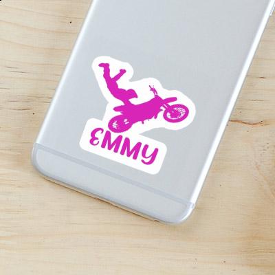 Sticker Emmy Motocross-Fahrer Laptop Sticker Emmy Motocross-Fahrer Laptop Image