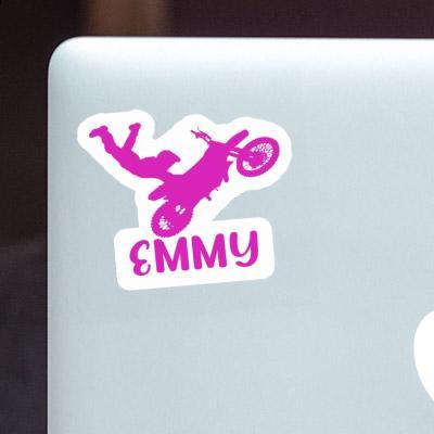 Sticker Emmy Motocross-Fahrer Notebook Sticker Emmy Motocross-Fahrer Gift package Image