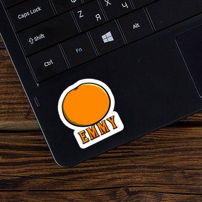 Emmy Sticker Orange Laptop Emmy Sticker Orange Laptop Image