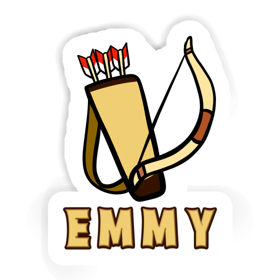Autocollant Emmy Arc à flèche Notebook Autocollant Emmy Arc à flèche Notebook Image