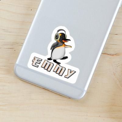 Music Penguin Sticker Emmy Image