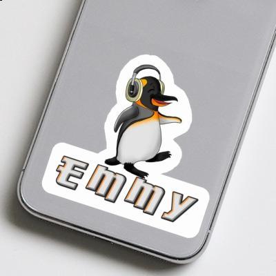 Emmy Sticker Musik-Pinguin Laptop Image