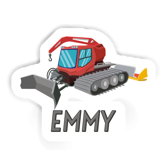 Sticker Snowcat Emmy Laptop Image