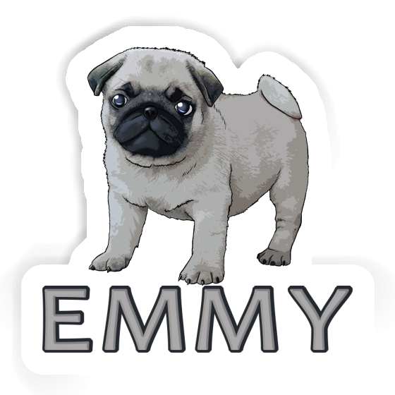 Sticker Emmy Pug Sticker Emmy Pug Image