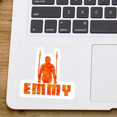 Sticker Emmy Ring gymnast Laptop Sticker Emmy Ring gymnast Laptop Image