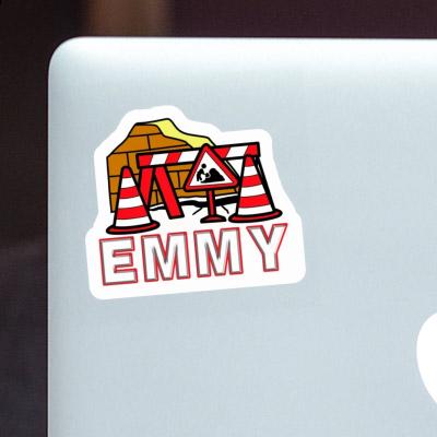 Sticker Emmy Baustelle Laptop Image