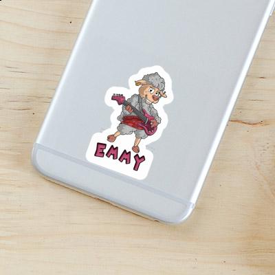 Rockergirl Sticker Emmy Notebook Rockergirl Sticker Emmy Gift package Image