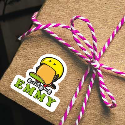 Sticker Skateboard Egg Emmy Notebook Sticker Skateboard Egg Emmy Gift package Image