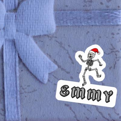 Christmas Skeleton Sticker Emmy Notebook Christmas Skeleton Sticker Emmy Gift package Image