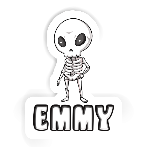 Squelette Autocollant Emmy Image