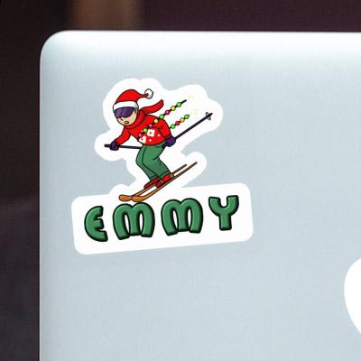 Sticker Skifahrer Emmy Image