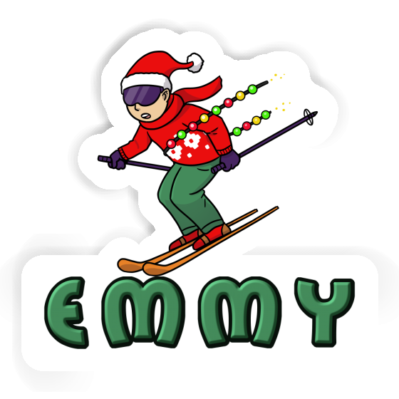 Sticker Skifahrer Emmy Gift package Image