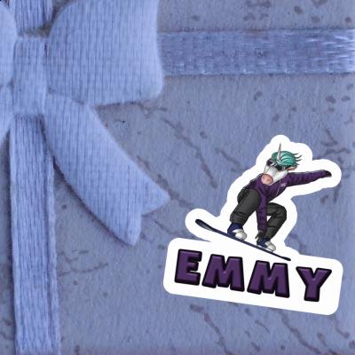 Snowboarder Sticker Emmy Notebook Snowboarder Sticker Emmy Gift package Image
