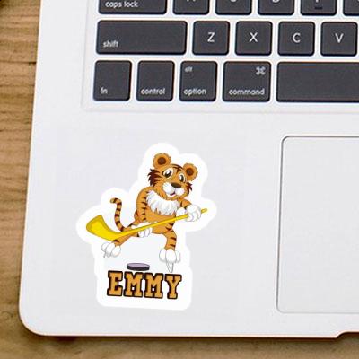 Aufkleber Emmy Tiger Notebook Image