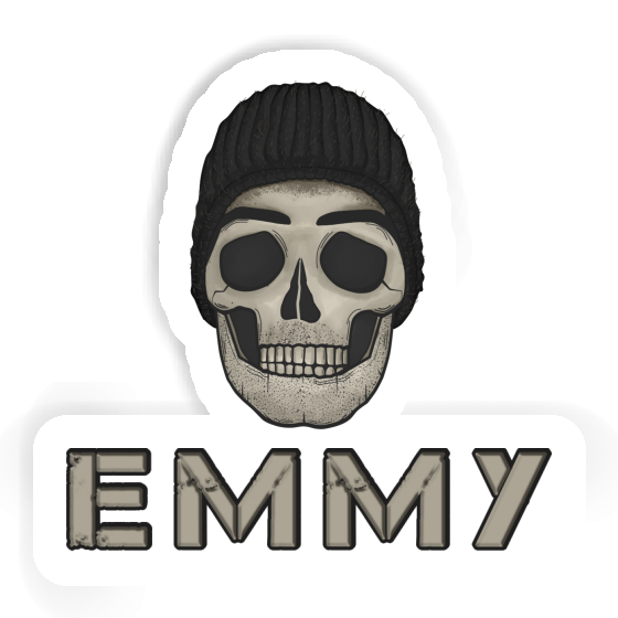 Tête de mort Autocollant Emmy Notebook Tête de mort Autocollant Emmy Gift package Image