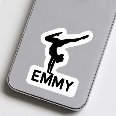 Aufkleber Emmy Yoga-Frau Gift package Image