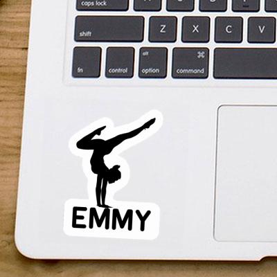 Emmy Sticker Yoga Woman Laptop Emmy Sticker Yoga Woman Laptop Image