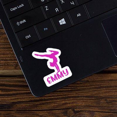 Emmy Autocollant Femme de yoga Notebook Emmy Autocollant Femme de yoga Notebook Image