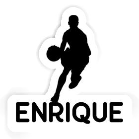 Aufkleber Enrique Basketballspieler Image