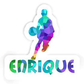 Aufkleber Basketballspieler Enrique Image
