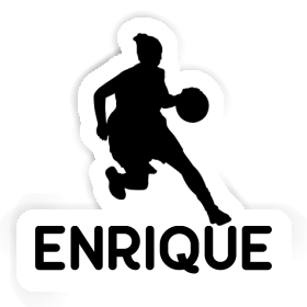Basketballspielerin Sticker Enrique Image