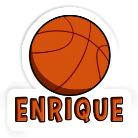 Aufkleber Basketball Enrique Image