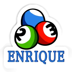 Sticker Enrique Billardkugel Image