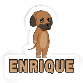Enrique Sticker  Great Dane Image