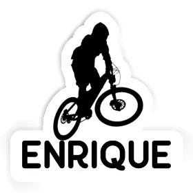 Enrique Autocollant Downhiller Image