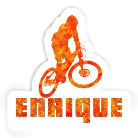 Enrique Autocollant Downhiller Image