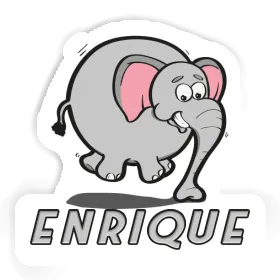 Enrique Autocollant Éléphant Image